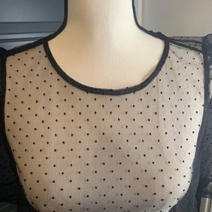 See-through blouse by Banana Republic